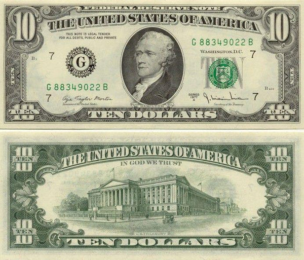 Buy 10 US Dollar Bills