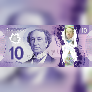 Buy Fake $10 CAD Polymer Banknotes
