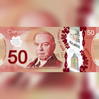 Buy Fake $50 CAD Polymer Banknotes