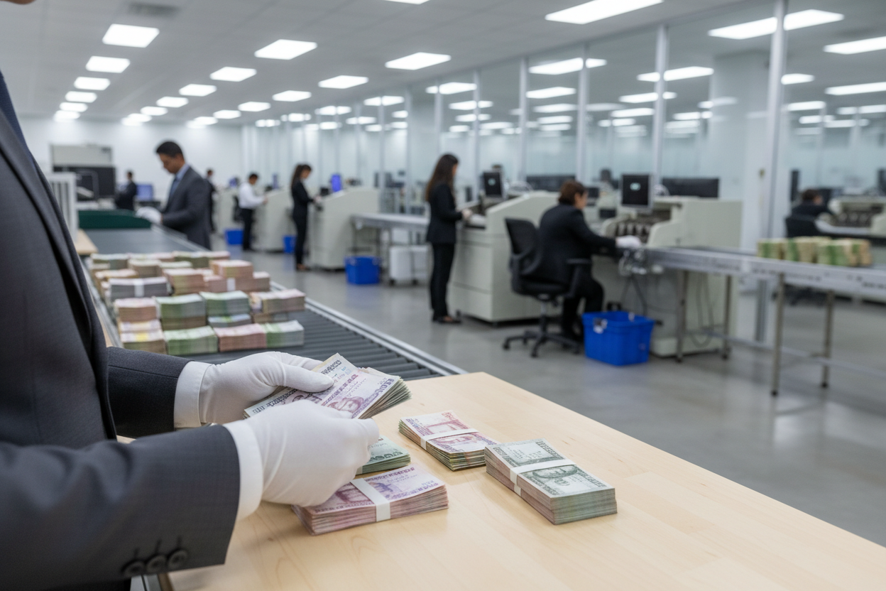 Professional Currency Processing Facility